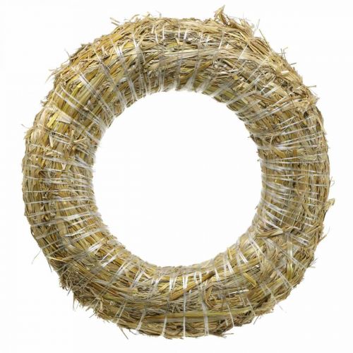 Floristik24 Slaměný věnec Strohrömer 45/8cm