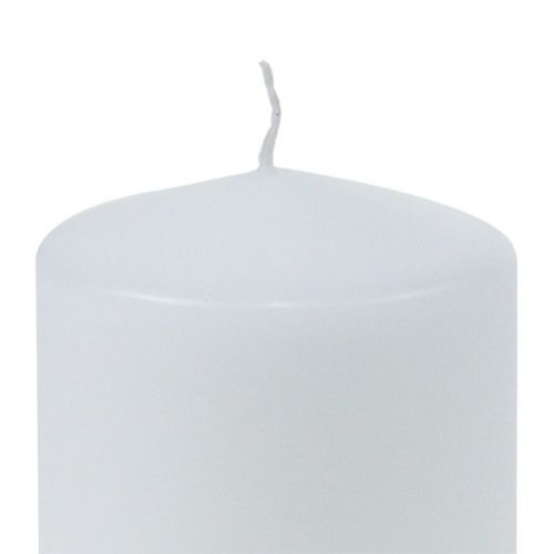 Sloupová svíčka 150/80 bílá 6ks