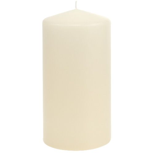 Sloupová svíčka 200/100 krémová 4ks