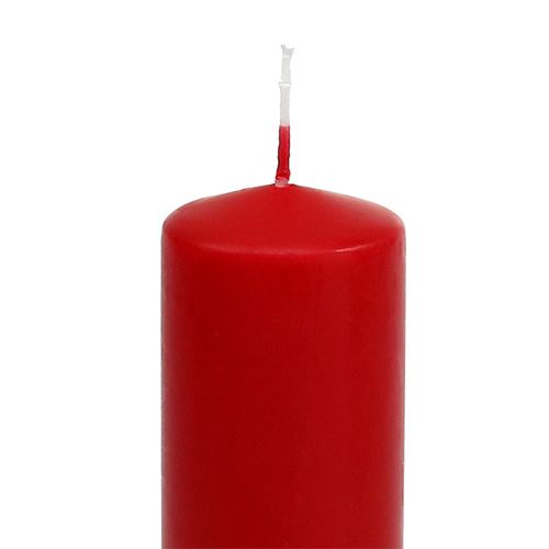 položky Pilířové svíčky červené Adventní svíčky svíčky červené 200/50mm 24 ks