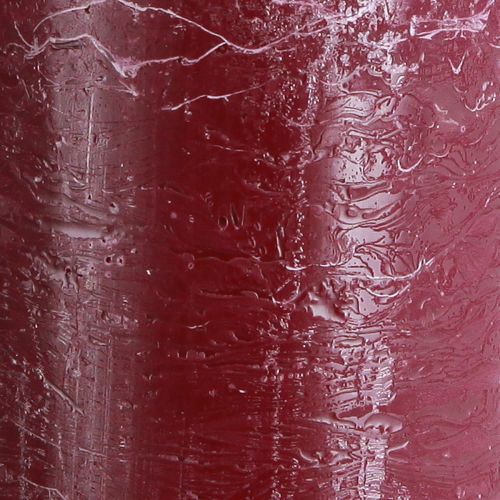 položky Sloupové svíčky probarvené přes Berry svíčky 85×200mm 2 ks
