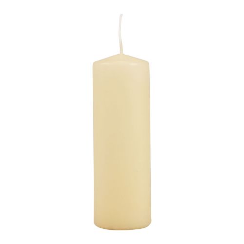 Pilířové svíčky krémové Adventní svíčky krémové 150/50mm 24 ks