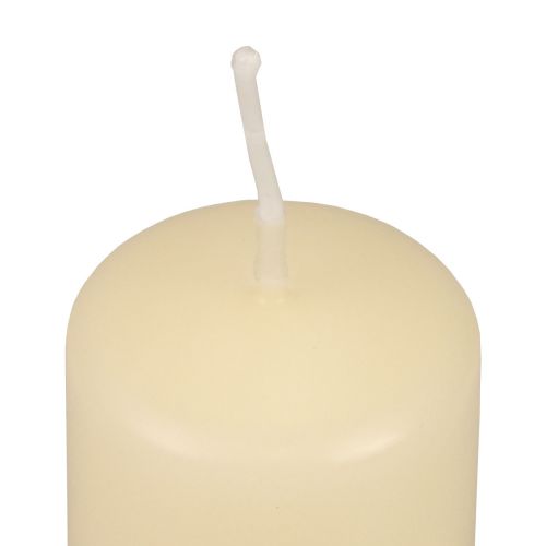 položky Pilířové svíčky krémové Adventní svíčky krémové 150/50mm 24 ks