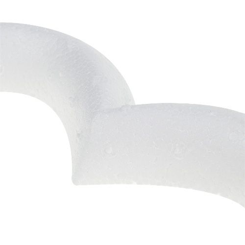 položky Polystyrénové srdce otevřené 18cm 2ks