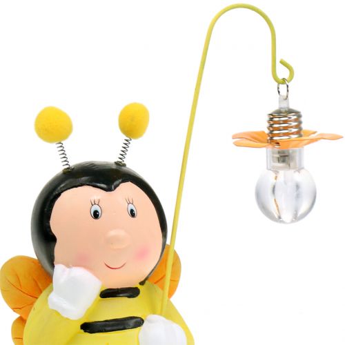 Floristik24 Dekorativní figurka včelky se světlem V21cm