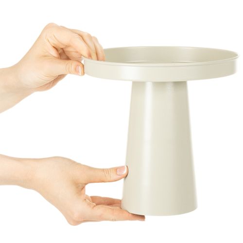 Stojan na podnos, dekorativní talíř na svíčky a figurky, 20 cm | Floristik24.cz