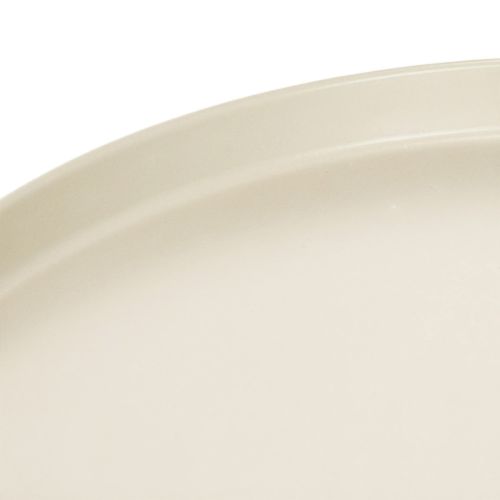 Dekorativní tác s kovovým podšálkem 30 cm na dekoraci rostlin | Floristik24.cz
