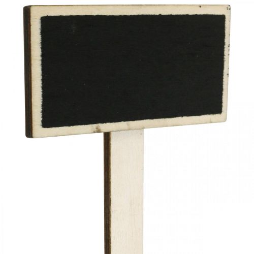 položky Dřevěná deska na přilepení, cedulka na rostliny, nástěnka pro návrat do školy, dekorace na stůl na svatbu 9×4,5cm L19,5cm 12ks