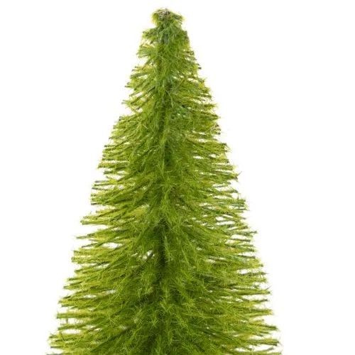 Umělý vánoční stromeček s dřevěným podstavcem, malý, 16 cm, 6 kusů | Floristik24.cz