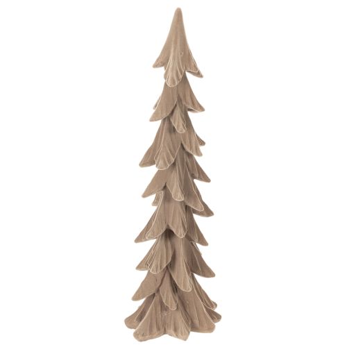 Malý vločkový dekorativní vánoční stromeček, dekorace na stůl, 44 cm