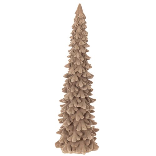 Dekorativní vločkový vánoční stromeček pro zimní dekoraci, 34 cm