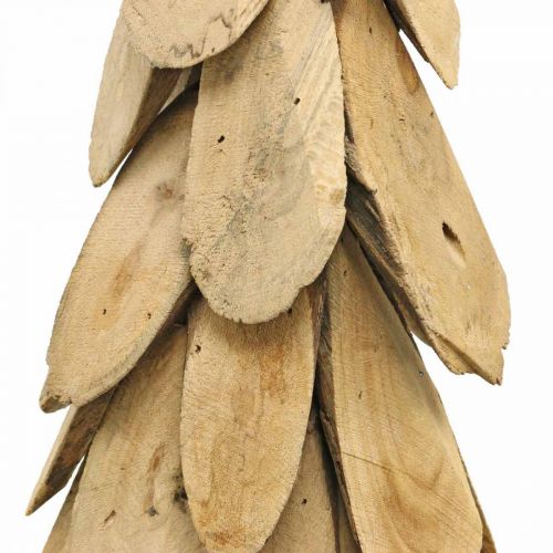 Floristik24 Deco vánoční stromek dřevěný rustikální vánoční stromek V55cm