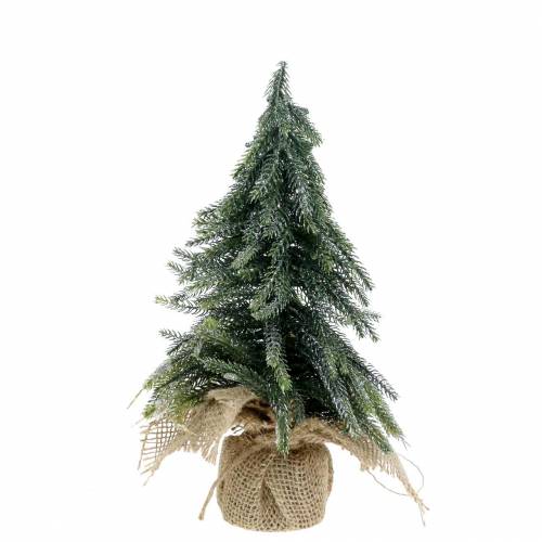 Floristik24 Deco vánoční stromek zeleně třpytivý 20cm