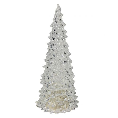 Floristik24 Vánoční stromeček akryl s LED světlem Ø9cm V22cm