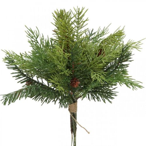 Deko větve Vánoční větve Umělé jedlové větve V31cm