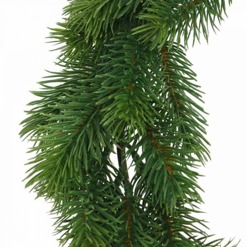 Floristik24 Umělý jedlový věnec umělý zimní věnec zelený Ø35cm