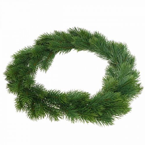 Floristik24 Umělý jedlový věnec umělý zimní věnec zelený Ø35cm