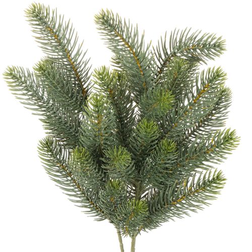 Umělá jedlová větvička, slavnostní dekorace okna, 50 cm, 3 kusy