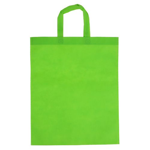 Floristik24 Taška zelená z fleecu 37,5cm x 46cm 24ks