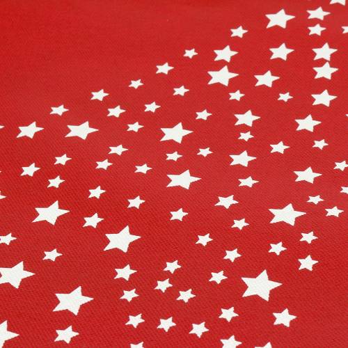 položky Taška červená s hvězdičkami 38cm x 46cm 24ks