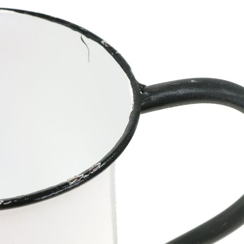 Floristik24 Květináč vyrobený z kovu vintage V13,5cm Ø15cm