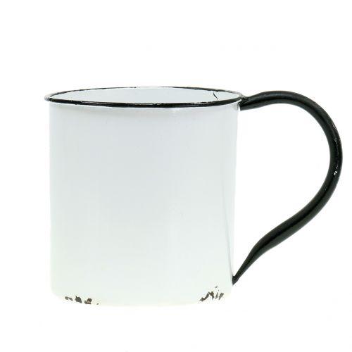 Floristik24 Květináč vyrobený z kovu vintage V13,5cm Ø15cm