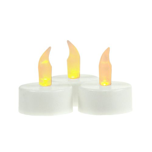 položky LED čajové svíčky s baterií Ø4cm pro vnitřní 6 kusů