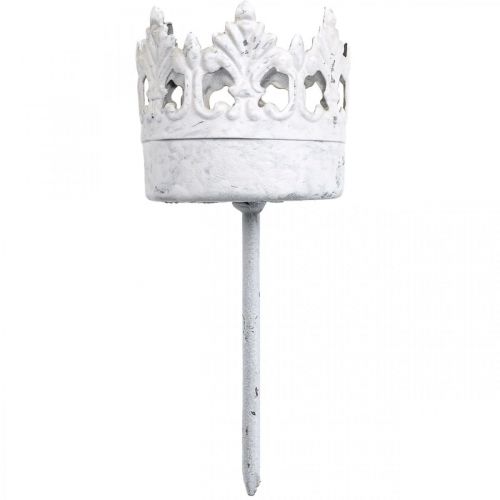 položky Kovový držák na čajovou svíčku k zasunutí, korunka na svíčku Ø4,5 cm