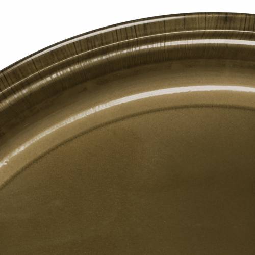 položky Dekorativní talíř z kovového bronzu s glazurou Ø50cm