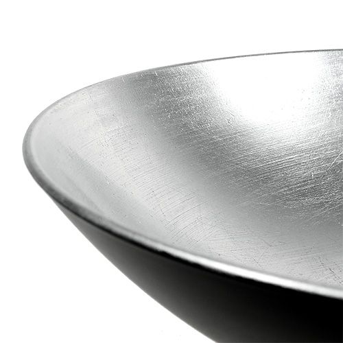 Floristik24 Stolní dekorace mísa stříbrná Ø28cm plast