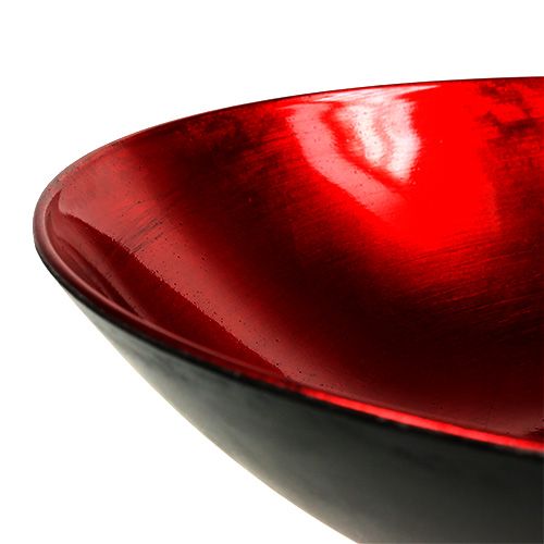 Floristik24 Stolní dekorace mísa červená Ø28cm plast