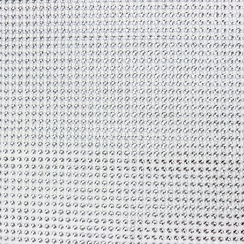 Floristik24 Běh na stůl s flitry světle stříbrný Š25cm D228cm