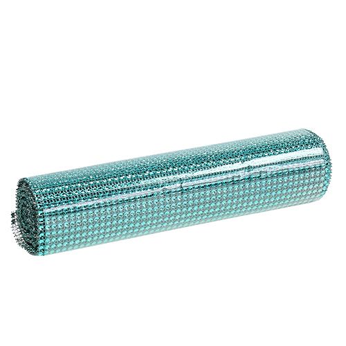 položky Běh na stůl s flitry tyrkysový Š25cm D228cm