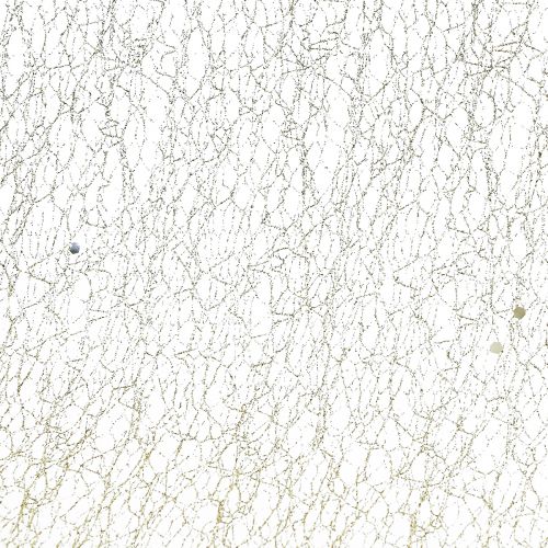 Floristik24 Běh na stůl Běh na stůl Champagne Glitter W35cm L200cm