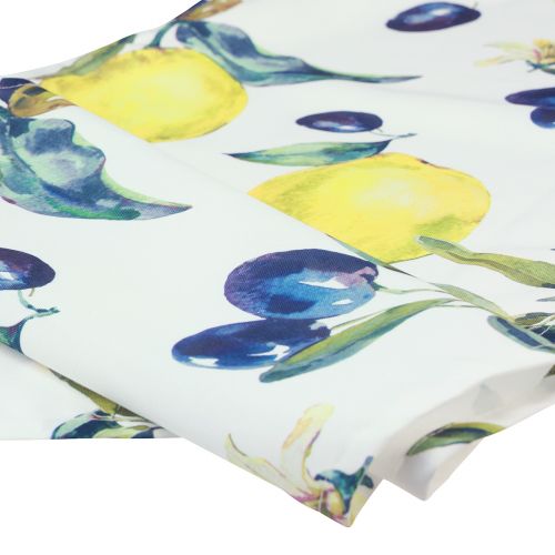 položky Běh na stůl citrony a olivy běhoun letní textil 138×32cm