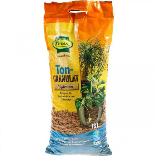 položky Jílové granule Frux Hydroton keramzit rostlinné granule 18l
