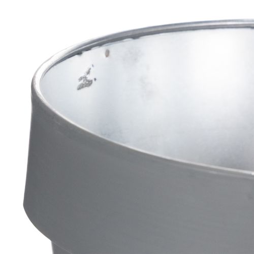 položky Květináč s jemným vzorem divokých květin, praktické využití na balkoně nebo terase, 15 cm, 3 kusy