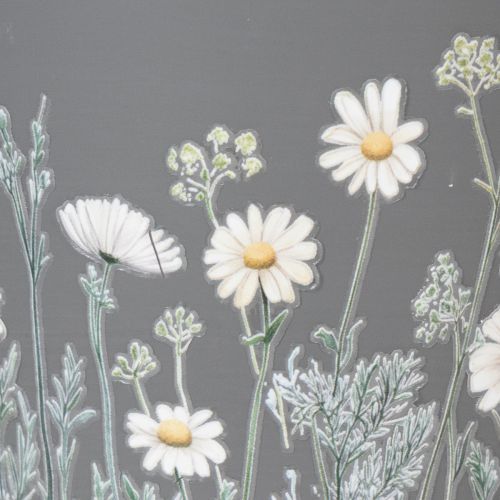 položky Květináč s motivem sedmikrásek pro stylový interiérový design, 11 cm, 4 kusy