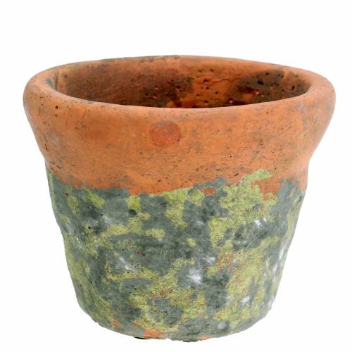 Floristik24 Květináč vintage přírodní hlína Ø14,5cm H12cm 2ks