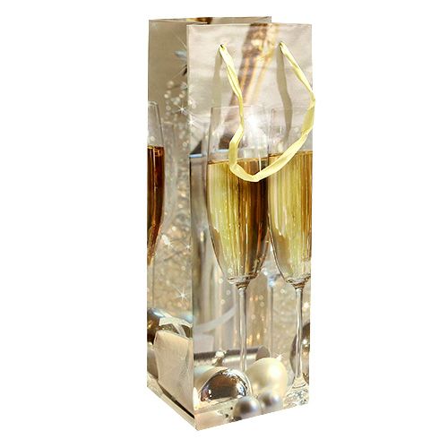 Floristik24 Vánoční taška na přenášení 12cm x 35cm 1ks