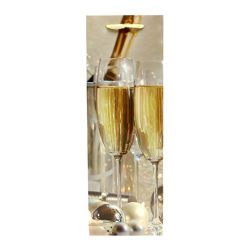 Floristik24 Vánoční taška na přenášení 12cm x 35cm 1ks