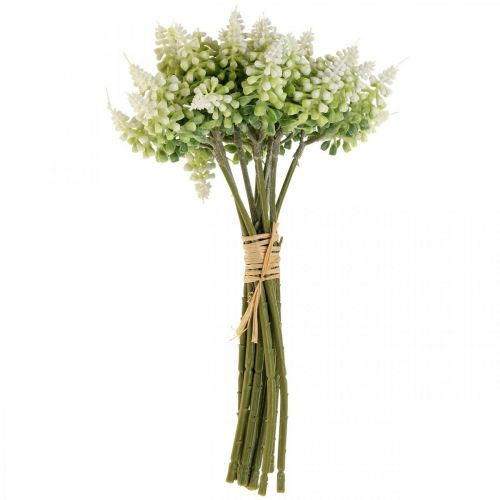 položky Hroznový hyacint umělý hyacint bílý 28cm 12ks ve svazku