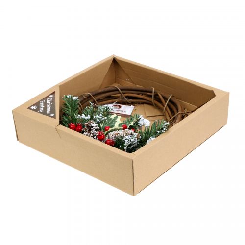 položky Adventní věnec na dveře Ø30cm
