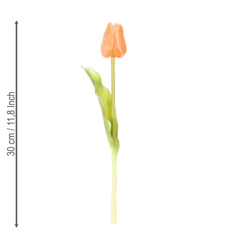 položky Umělé tulipány pro jarní dekoraci, obývací pokoj a kuchyň, s realistickým vzhledem, 30 cm, 7 kusů