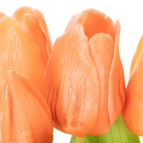 položky Umělé tulipány pro jarní dekoraci, obývací pokoj a kuchyň, s realistickým vzhledem, 30 cm, 7 kusů
