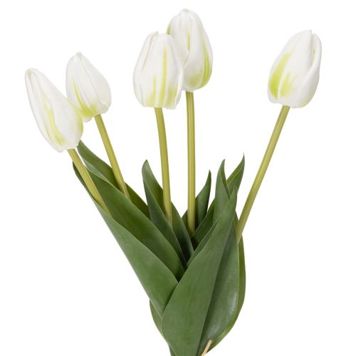 Floristik24 Dekorativní umělé tulipánové květy pro stylový interiérový design, 40 cm, 5 kusů
