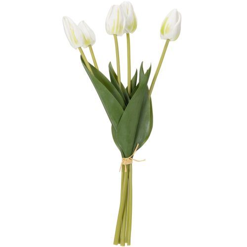 položky Dekorativní umělé tulipánové květy pro stylový interiérový design, 40 cm, 5 kusů