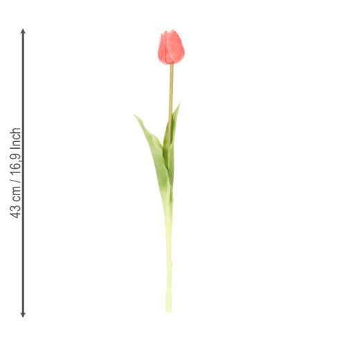 položky Kytice umělých tulipánů, barevná, realistická dekorace, vysoká kvalita pro domácnost, 43 cm, 7 kusů