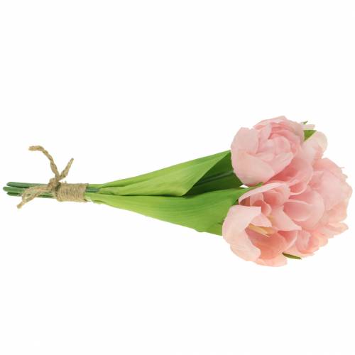 Floristik24 Tulipány umělé růže 26,5cm 5ks