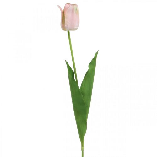 položky Tulipán umělý růžový květ na stonku V67cm